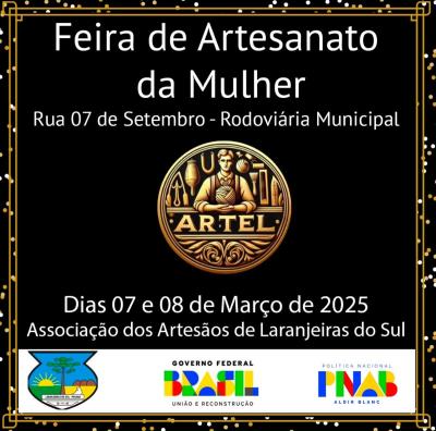 LS: Feira de Artesanato em homenagem ao Dia da Mulher